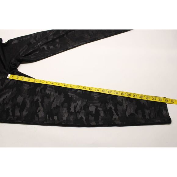 Spanx Women's Plus Faux Leather Black Camo Leggings Sz XL - Picture 7 of 9